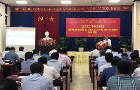 Hội nghị tập huấn công tác tuyên truyền miệng năm 2022